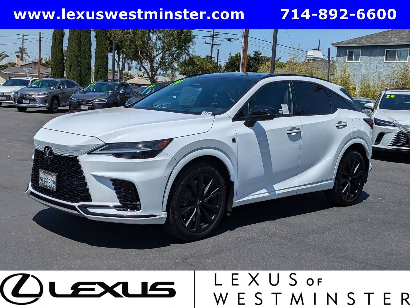 2024 Lexus RX RX 500h F SPORT Performance — SUV — 16,418 mi — Westminster, CA