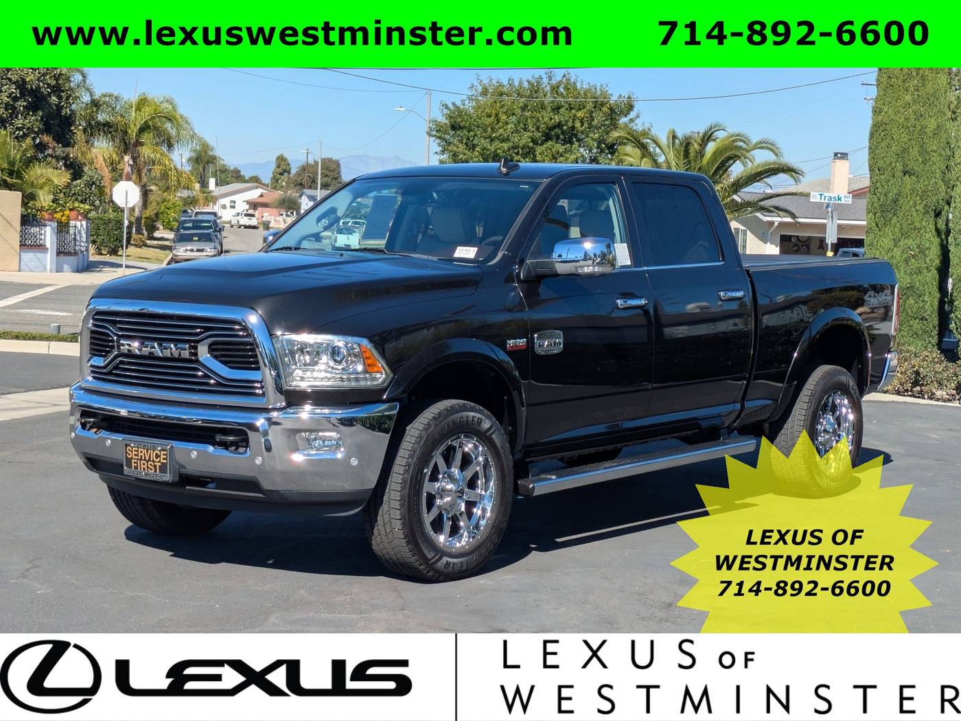 2018 Ram 2500 Longhorn — Pickup Truck — 44,155 mi — Westminster, CA