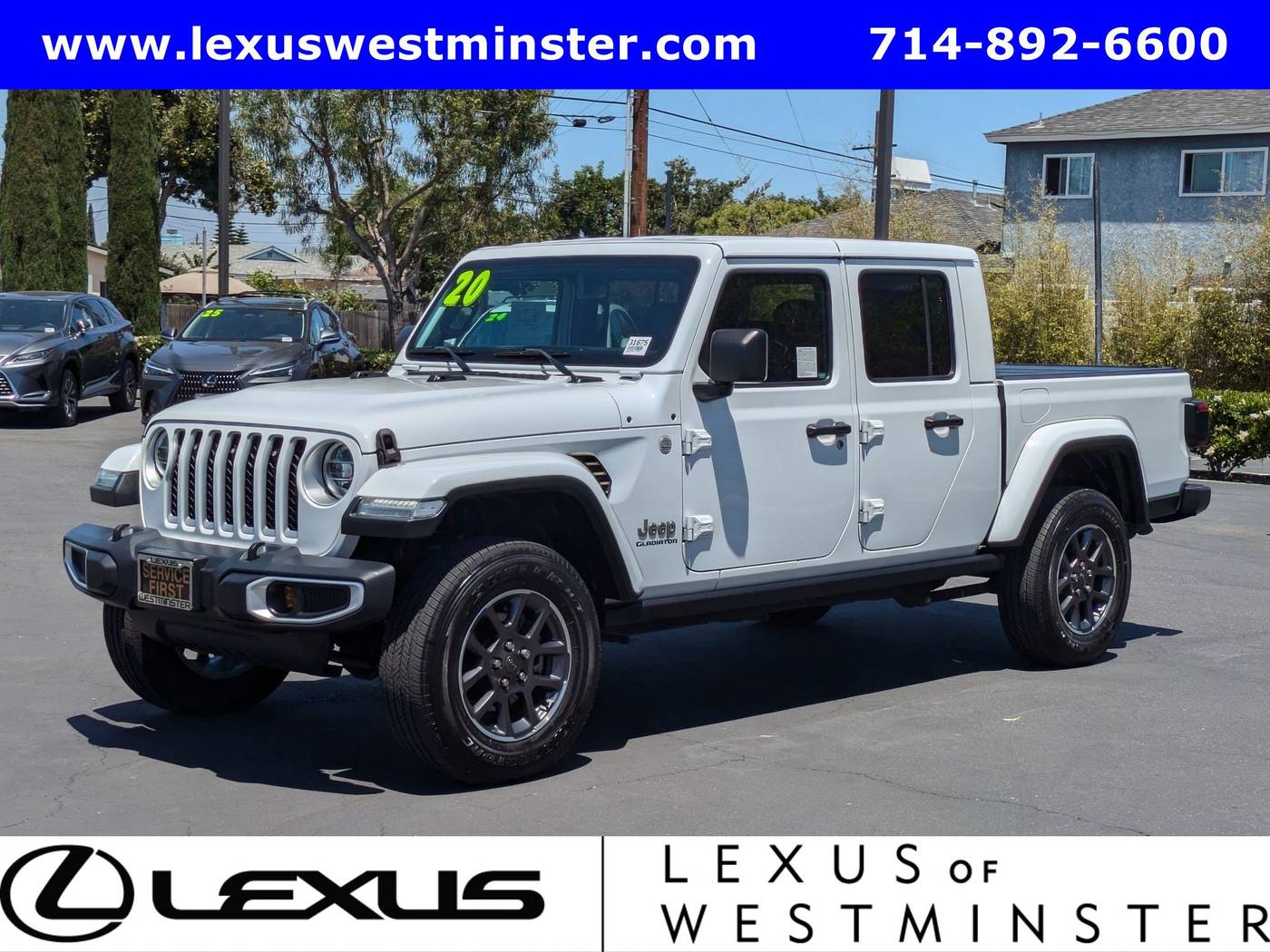 2020 Jeep Gladiator Overland — Pickup Truck — 59,244 mi — Westminster, CA