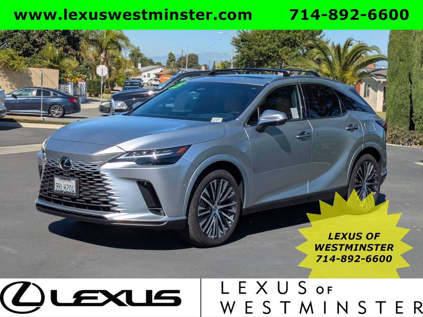 2025 Lexus RX RX 350h Premium Plus — SUV — 11,031 mi — Westminster, CA