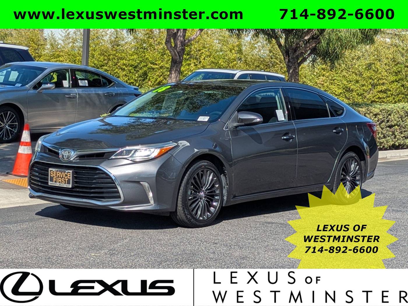 2018 Toyota Avalon Touring — Sedan — 74,645 mi — Westminster, CA