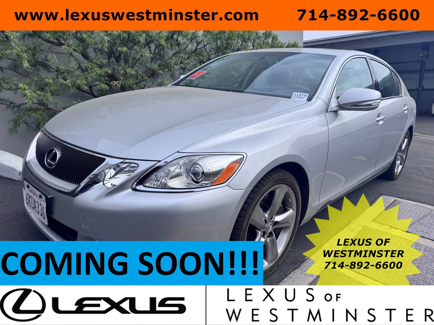 2010 Lexus GS GS 350 — Sedan — 30,999 mi — Westminster, CA