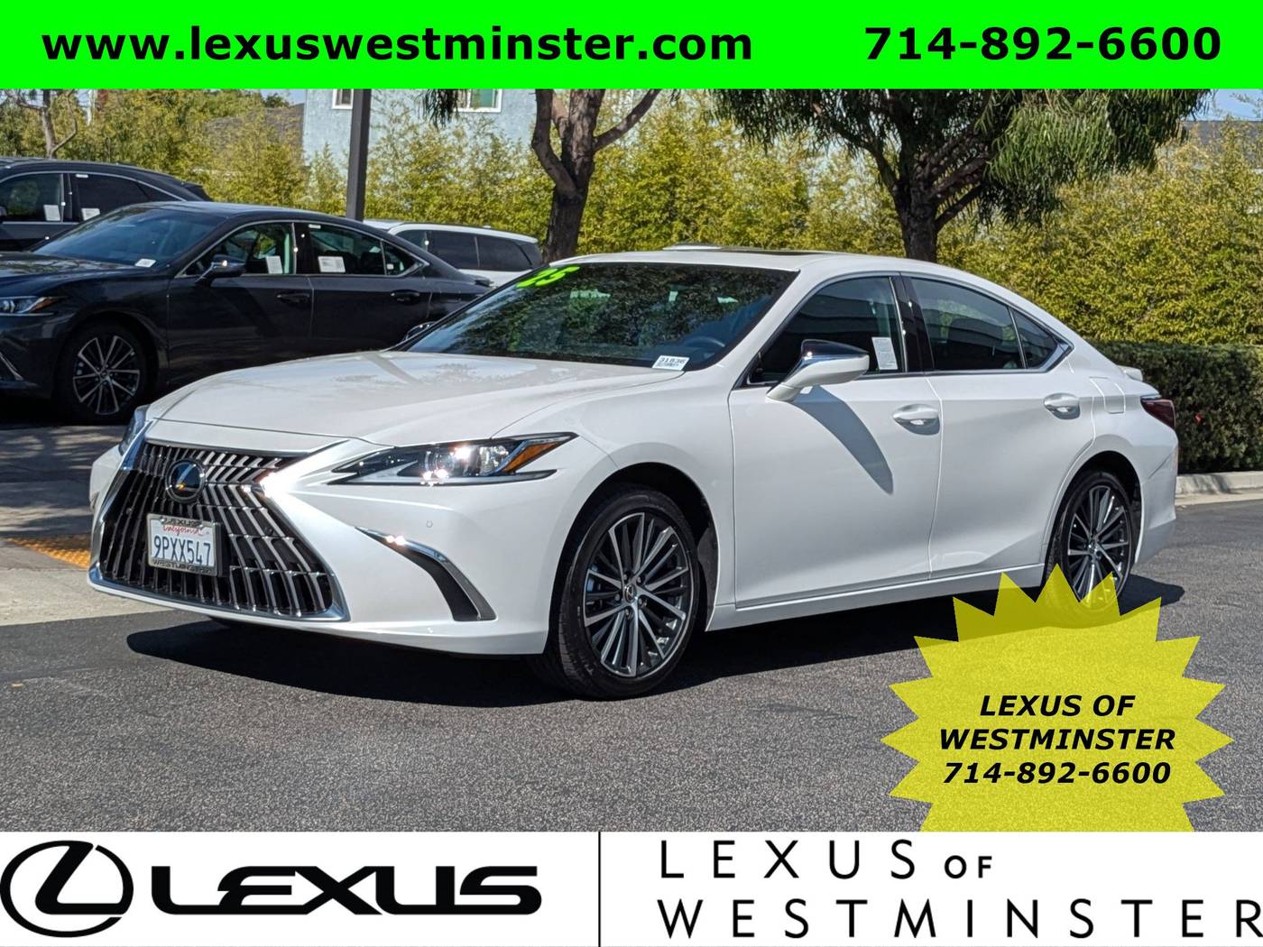 2025 Lexus ES ES 300h — Sedan — 5,671 mi — Westminster, CA