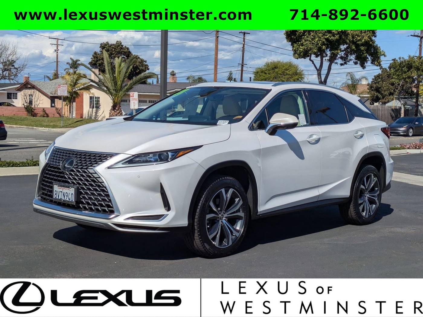 2021 Lexus RX RX 350 — SUV — 62,555 mi — Westminster, CA