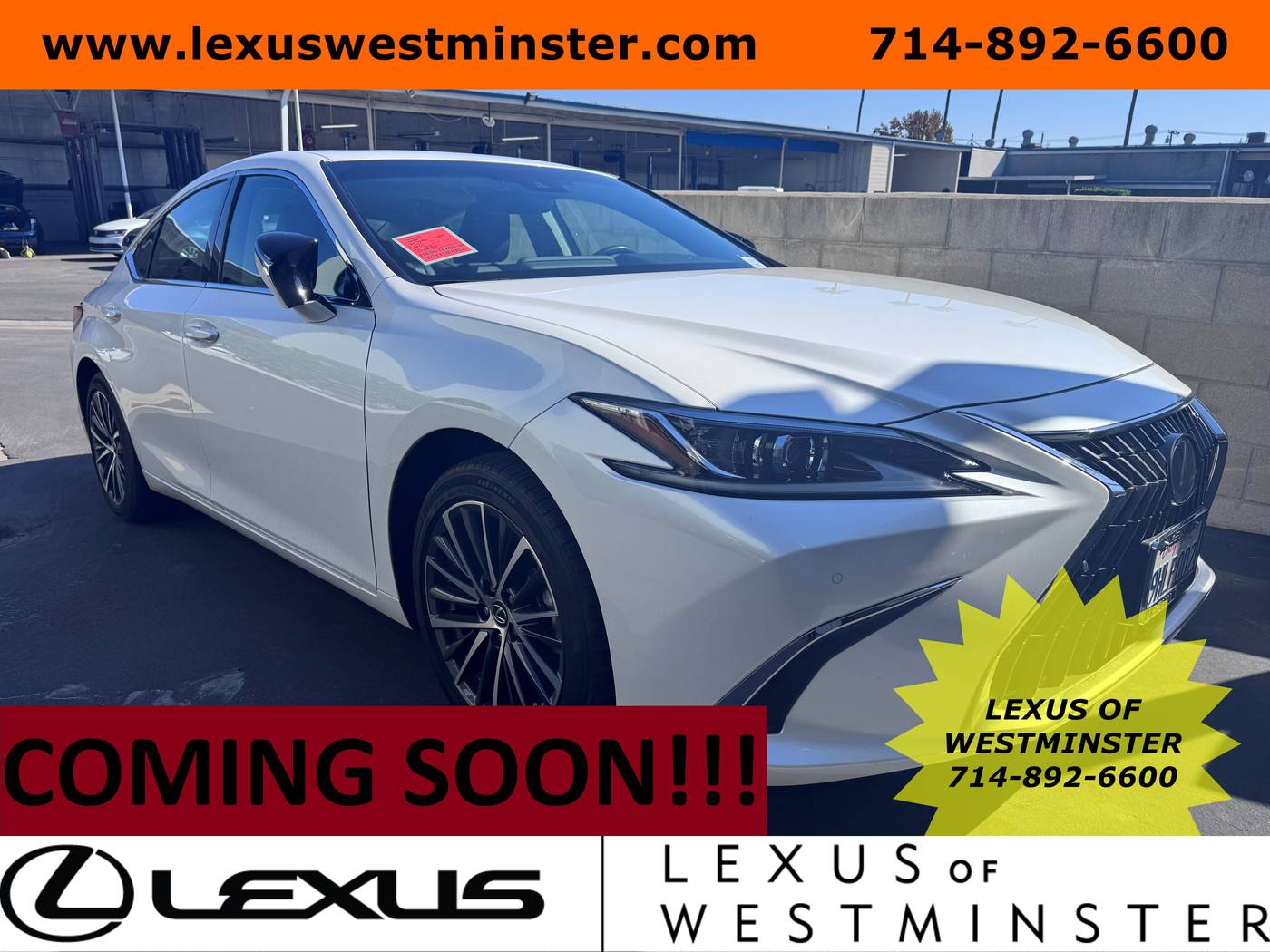 2023 Lexus ES ES 300h — Sedan — 16,434 mi — Westminster, CA