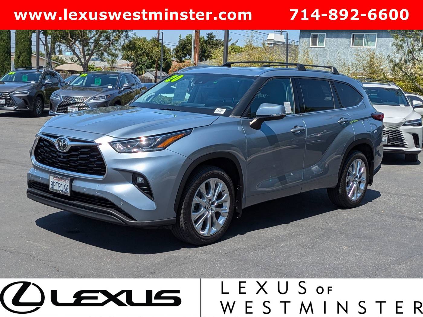 2020 Toyota Highlander Limited — SUV — 27,438 mi — Westminster, CA