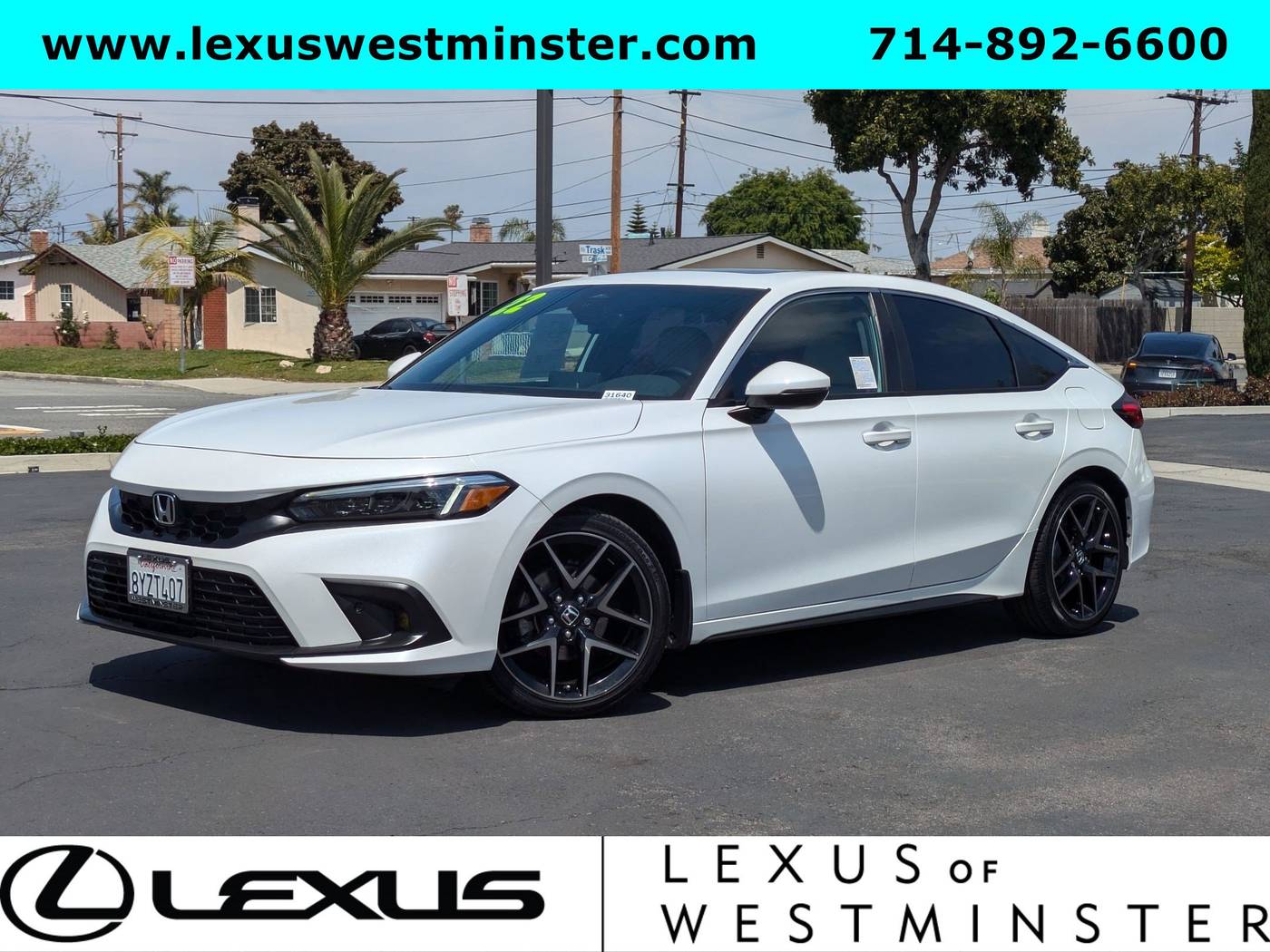2022 Honda Civic Sport Touring — Hatchback — 29,515 mi — Westminster, CA