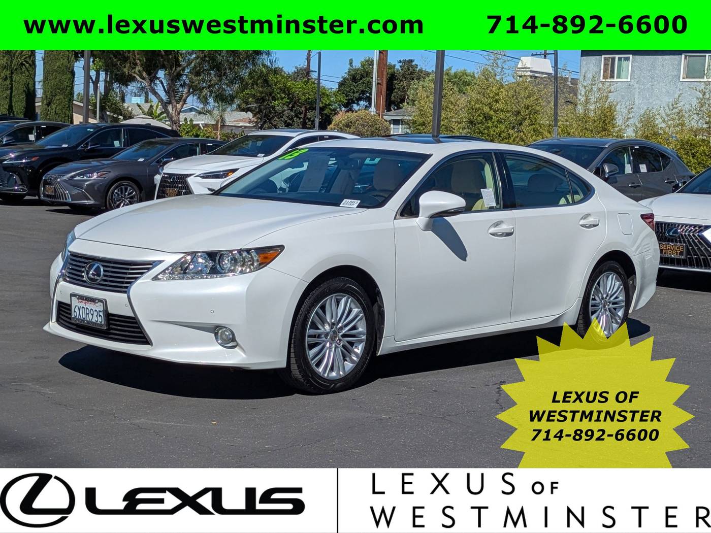 2013 Lexus ES ES 350 — Sedan — 103,676 mi — Westminster, CA