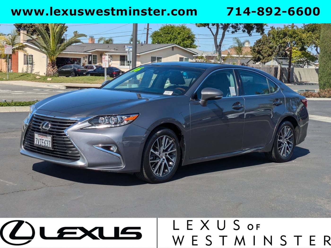 2016 Lexus ES ES 350 — Sedan — 78,286 mi — Westminster, CA