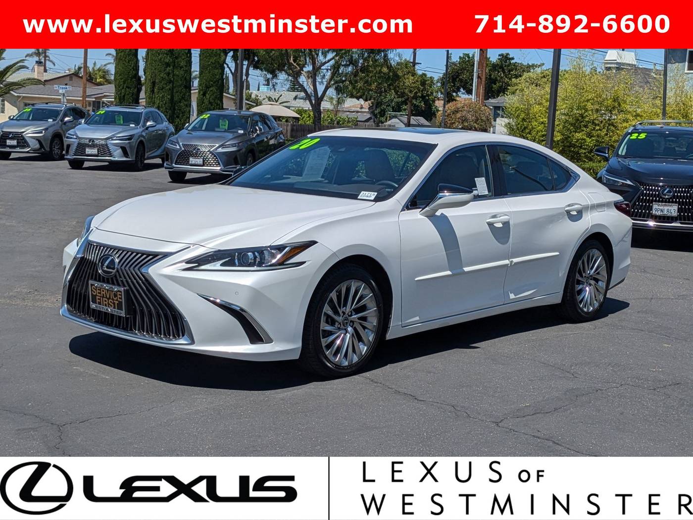 2020 Lexus ES ES 350 Luxury — Sedan — 15,164 mi — Westminster, CA