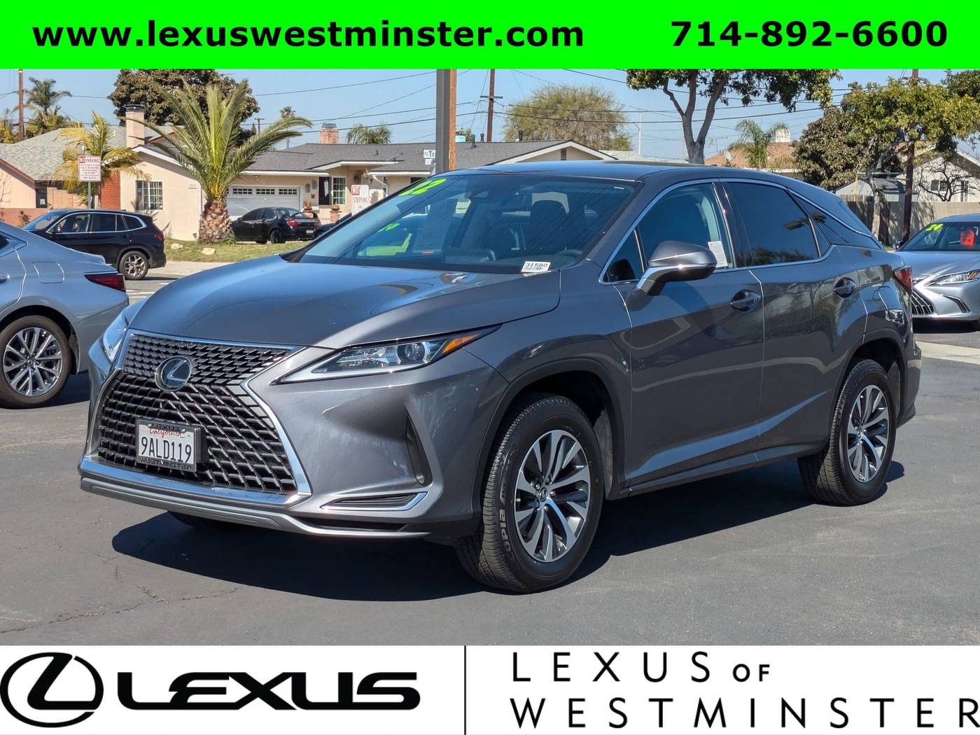 2022 Lexus RX RX 350 — SUV — 26,010 mi — Westminster, CA