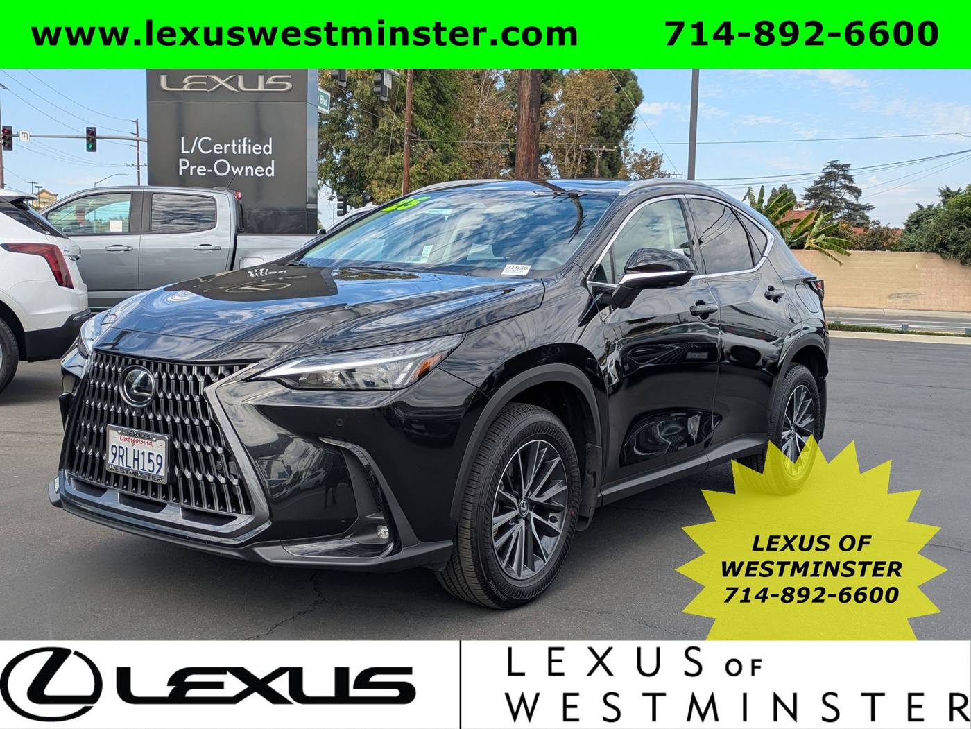 2025 Lexus NX NX 350h Premium — SUV — 10,140 mi — Westminster, CA