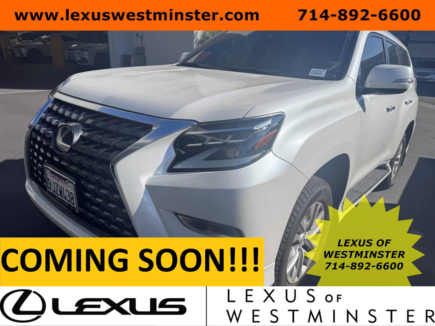 2023 Lexus GX GX 460 Premium — SUV — 17,719 mi — Westminster, CA