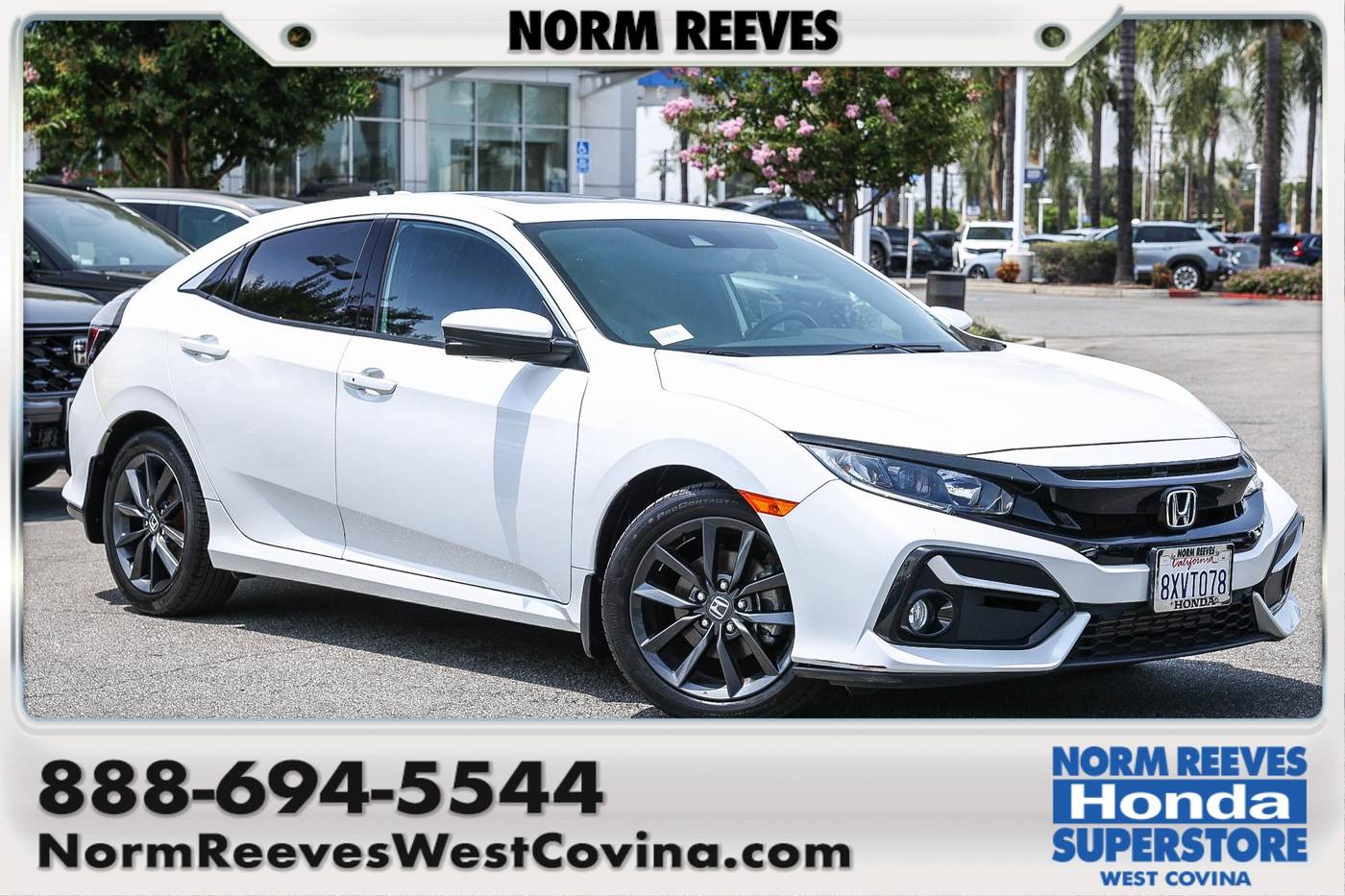 2021 Honda Civic EX — Hatchback — 31,629 mi — West Covina, CA