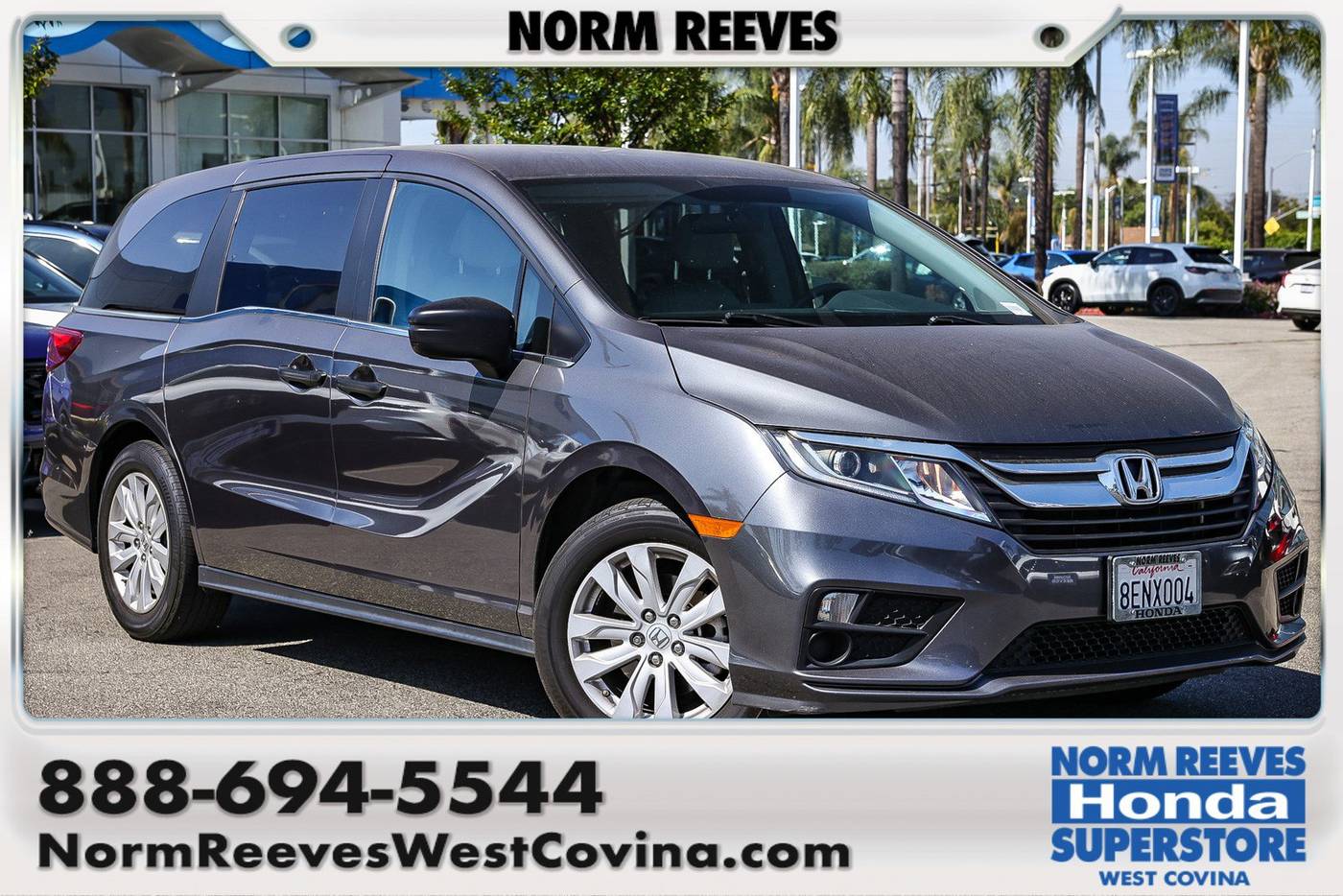 2018 Honda Odyssey LX — Minivan — 29,217 mi — West Covina, CA
