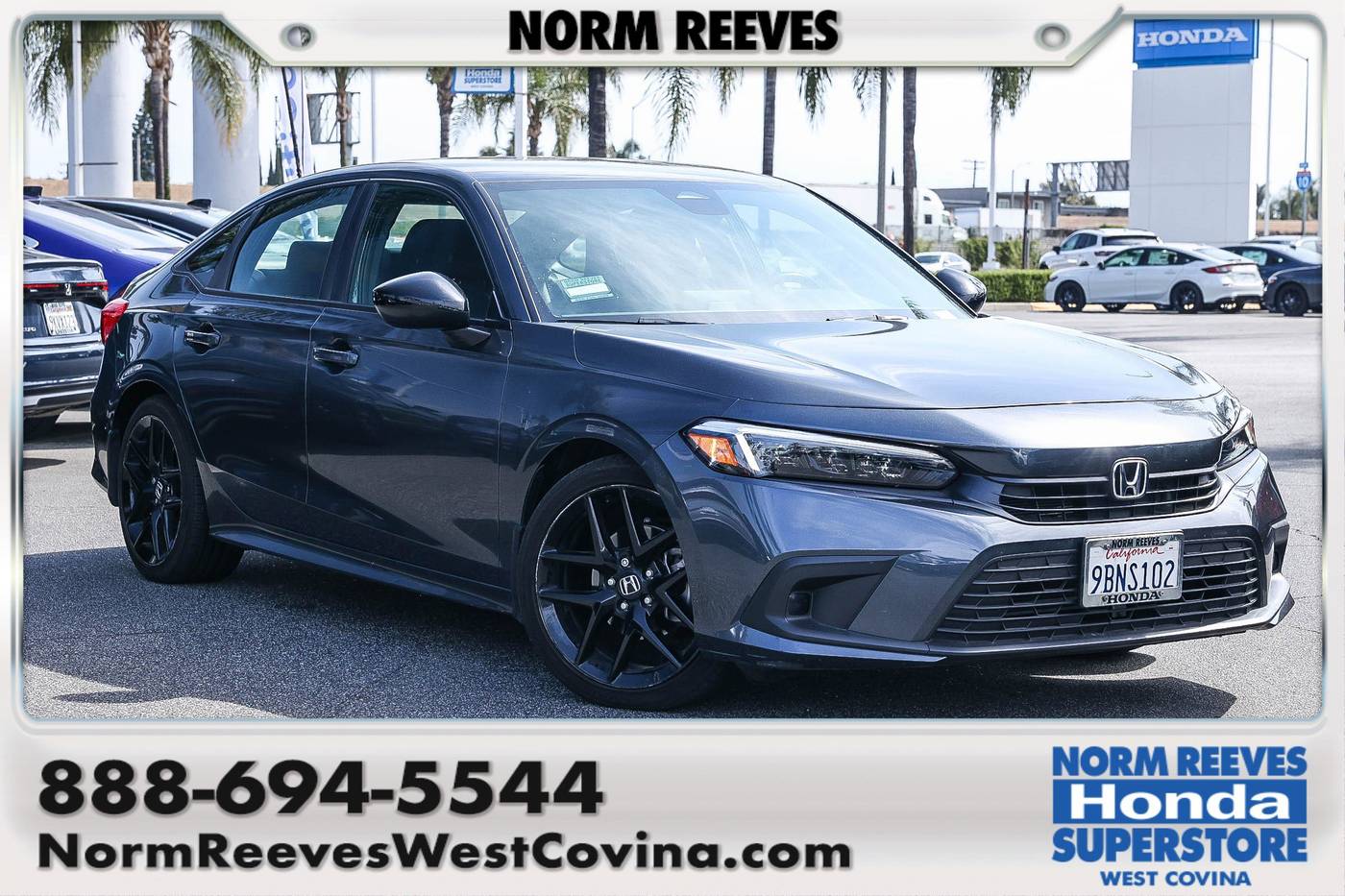 2022 Honda Civic Sport — Sedan — 28,704 mi — West Covina, CA