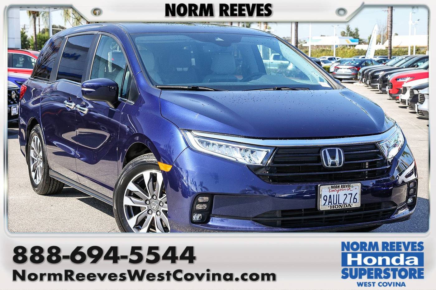 2022 Honda Odyssey EX-L — Minivan — 40,561 mi — West Covina, CA