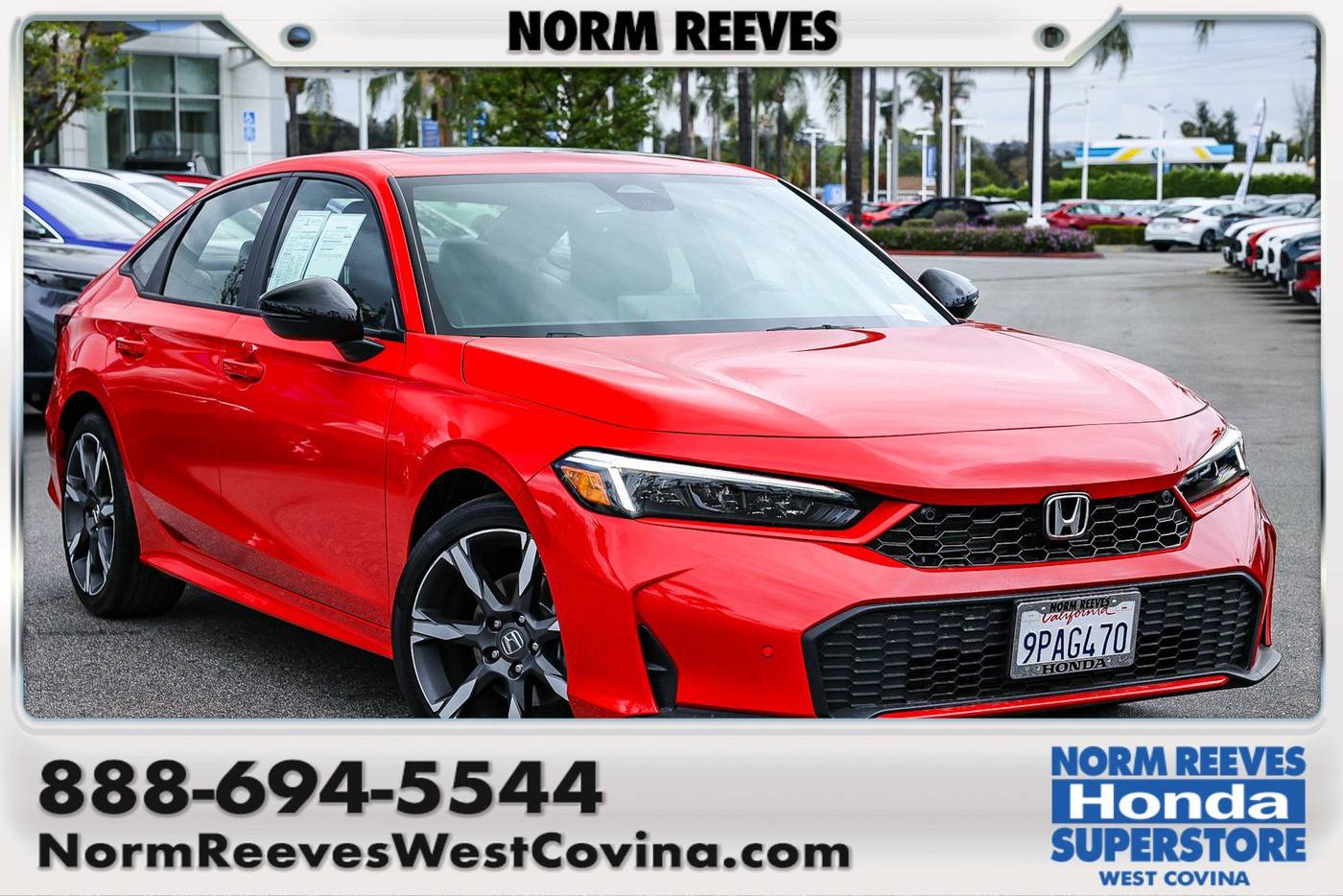 2025 Honda Civic Hybrid Sport Touring — Sedan — 7,479 mi — West Covina, CA