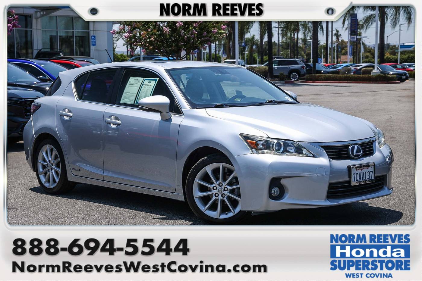 2013 Lexus CT CT 200h — Hatchback — 121,656 mi — West Covina, CA