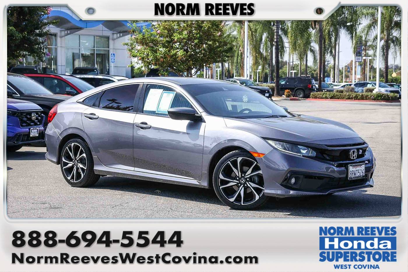 2020 Honda Civic Sport — Sedan — 50,989 mi — West Covina, CA