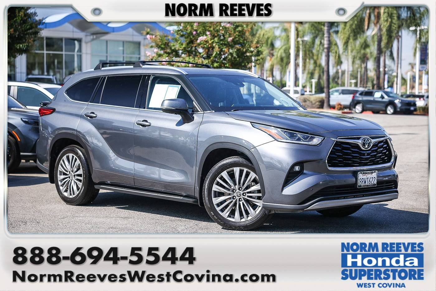 2020 Toyota Highlander Platinum — SUV — 75,980 mi — West Covina, CA