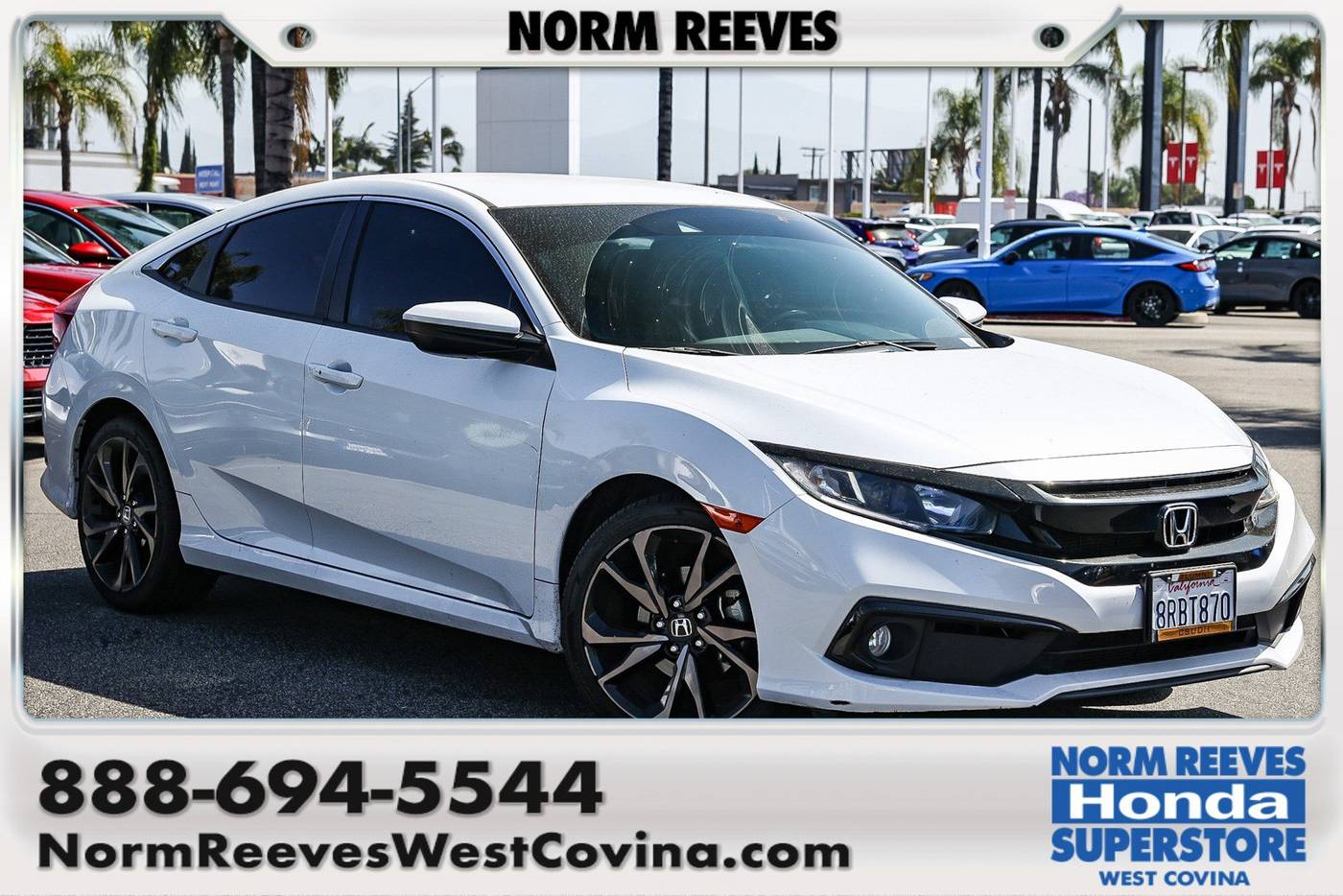 2020 Honda Civic Sport — Sedan — 50,264 mi — West Covina, CA
