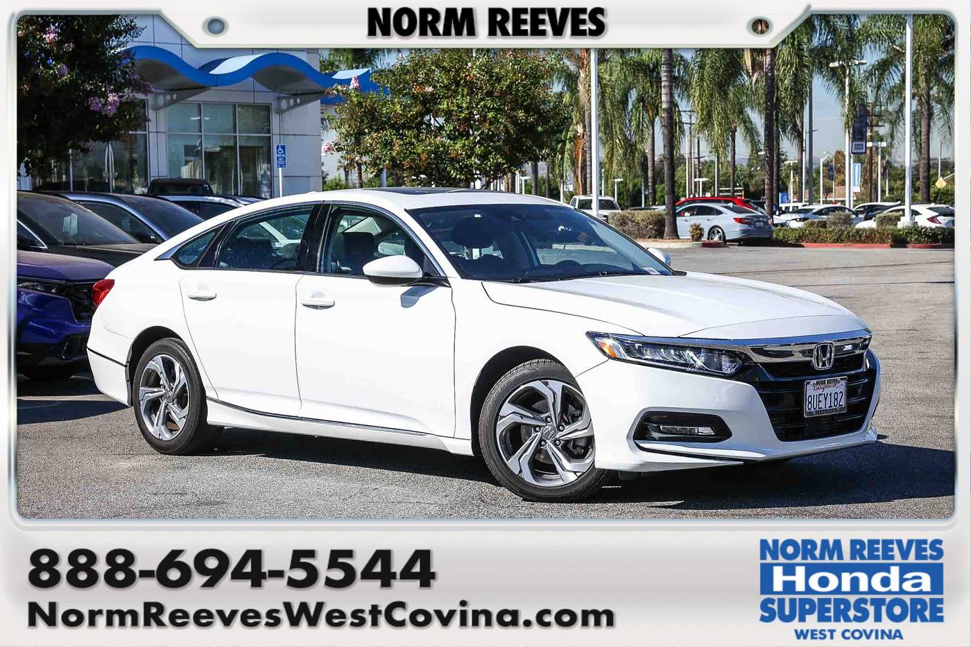 2020 Honda Accord EX — Sedan — 58,926 mi — West Covina, CA