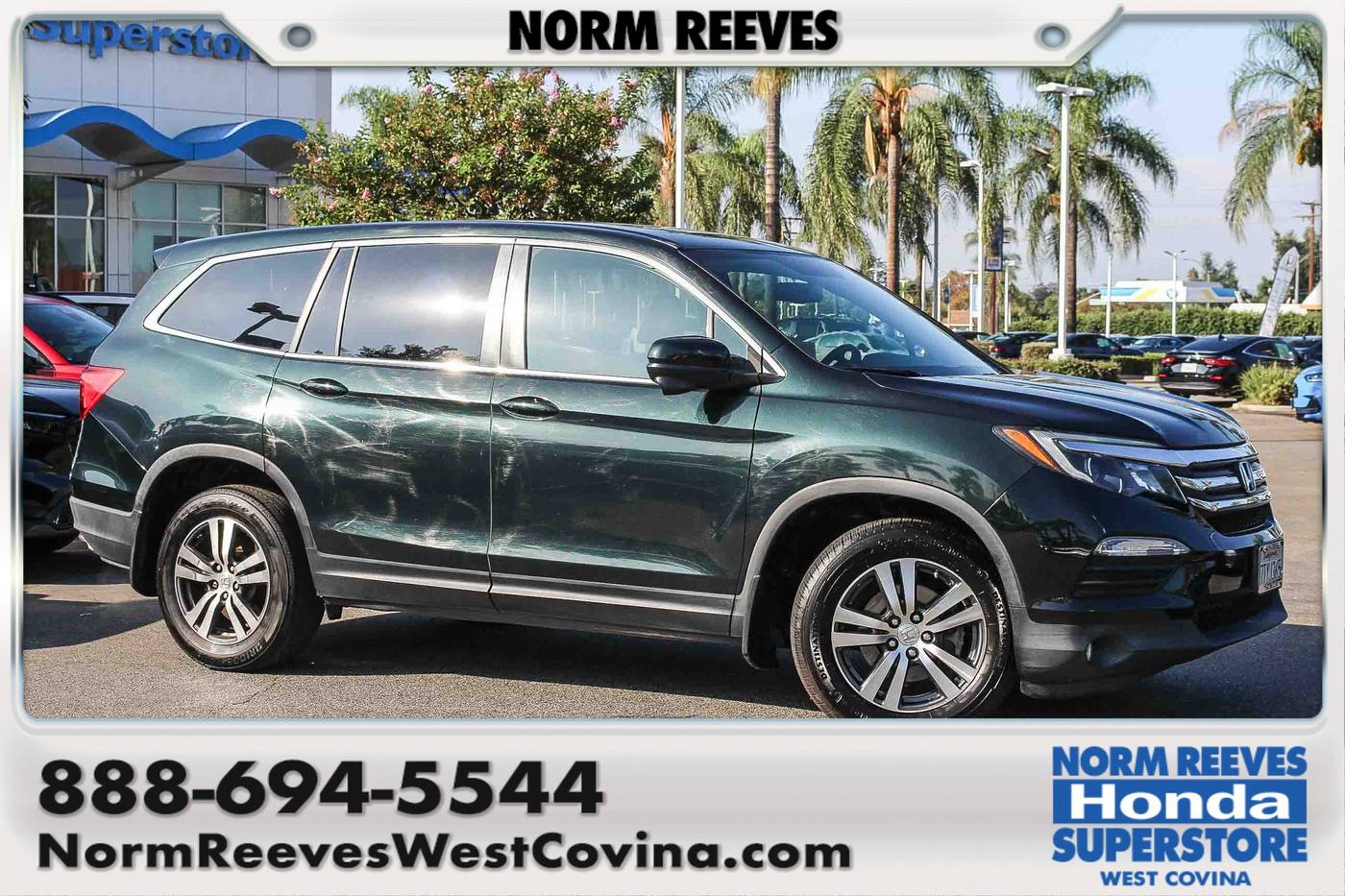 2016 Honda Pilot EX-L — SUV — 73,280 mi — West Covina, CA