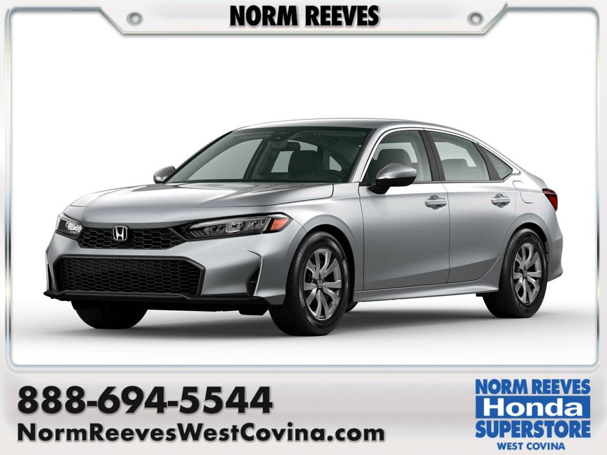 2025 Honda Civic LX — Sedan — 6,104 mi — West Covina, CA