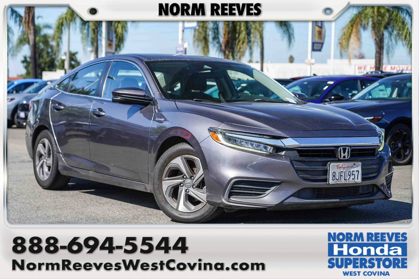 2019 Honda Insight EX — Sedan — 124,356 mi — West Covina, CA