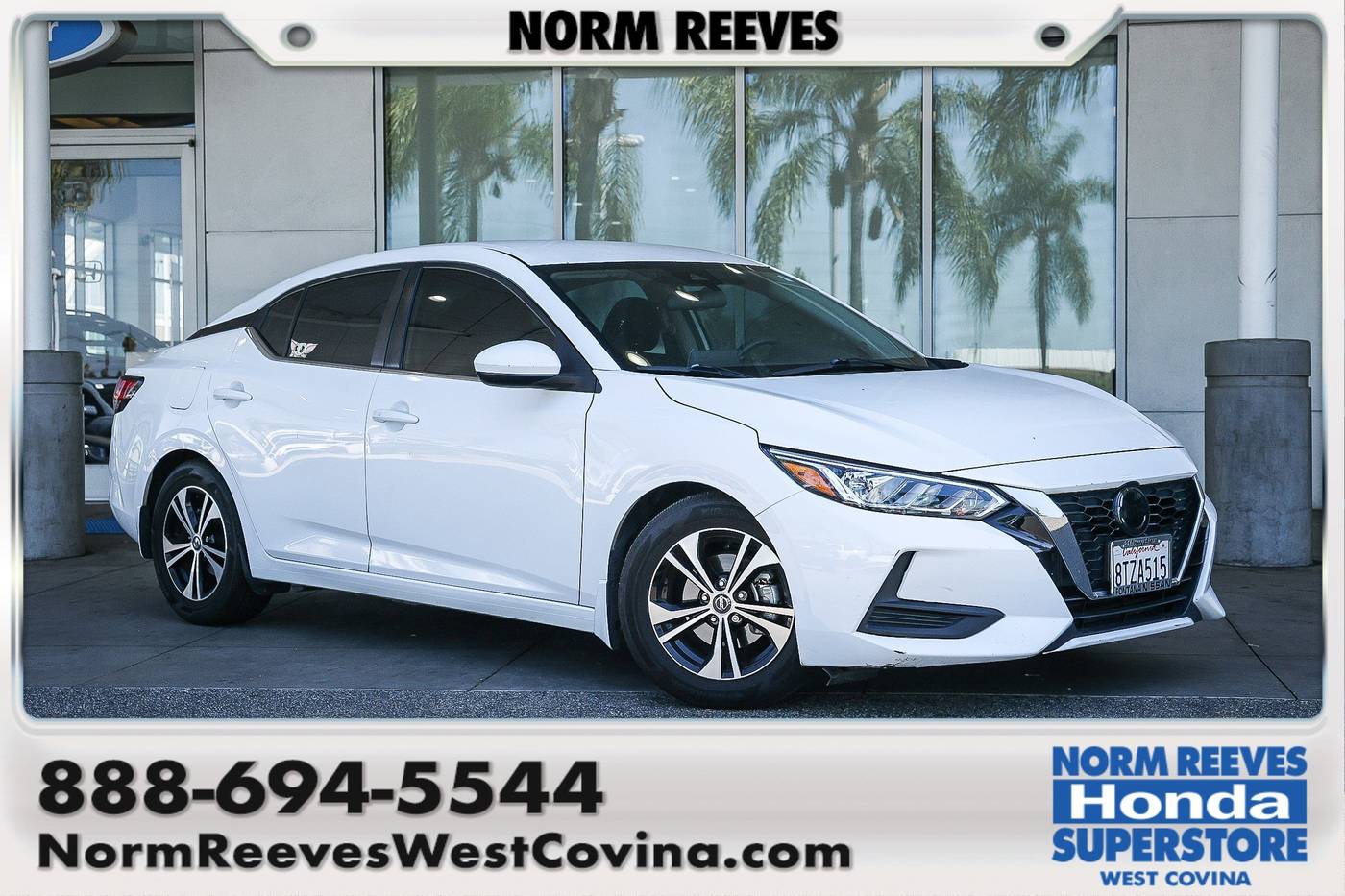 2021 Nissan Sentra SV — Sedan — 62,391 mi — West Covina, CA