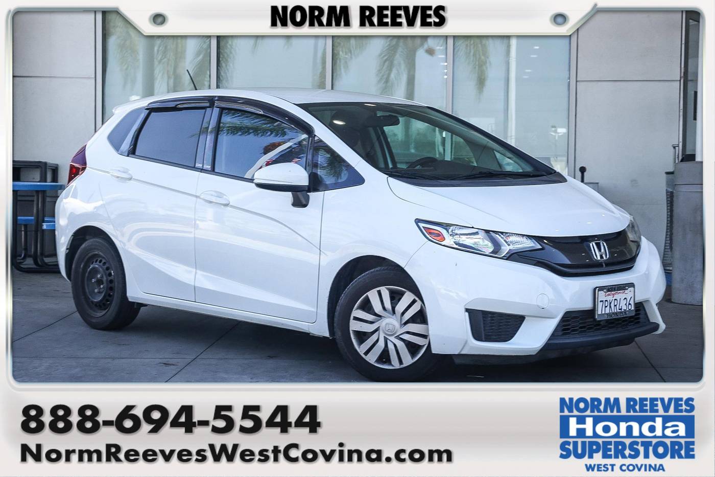 2016 Honda Fit LX — Hatchback — 52,101 mi — West Covina, CA