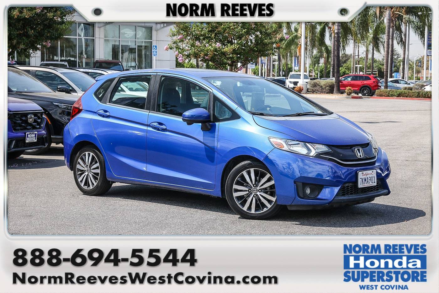 2015 Honda Fit EX-L — Hatchback — 84,488 mi — West Covina, CA