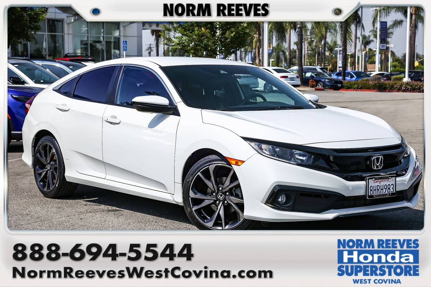 2019 Honda Civic Sport — Sedan — 44,000 mi — West Covina, CA