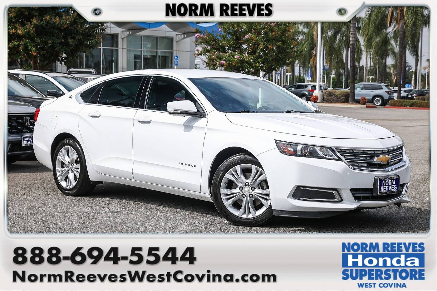 2015 Chevrolet Impala LT — Sedan — 69,852 mi — West Covina, CA