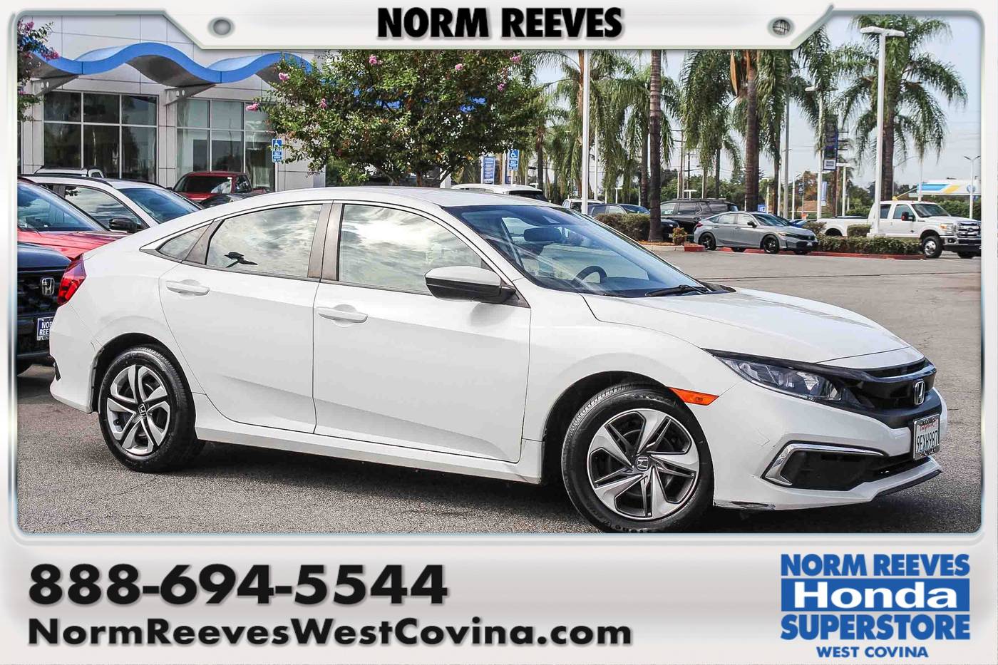 2020 Honda Civic LX — Sedan — 24,914 mi — West Covina, CA