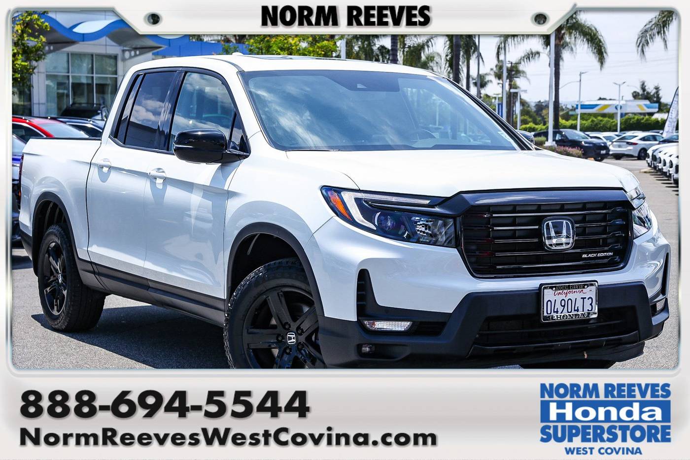 2022 Honda Ridgeline Black Edition — Pickup Truck — 34,742 mi — West Covina, CA