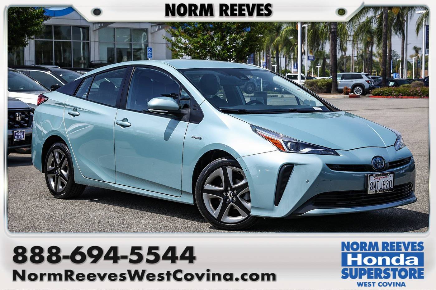 2021 Toyota Prius XLE — Hatchback — 60,962 mi — West Covina, CA
