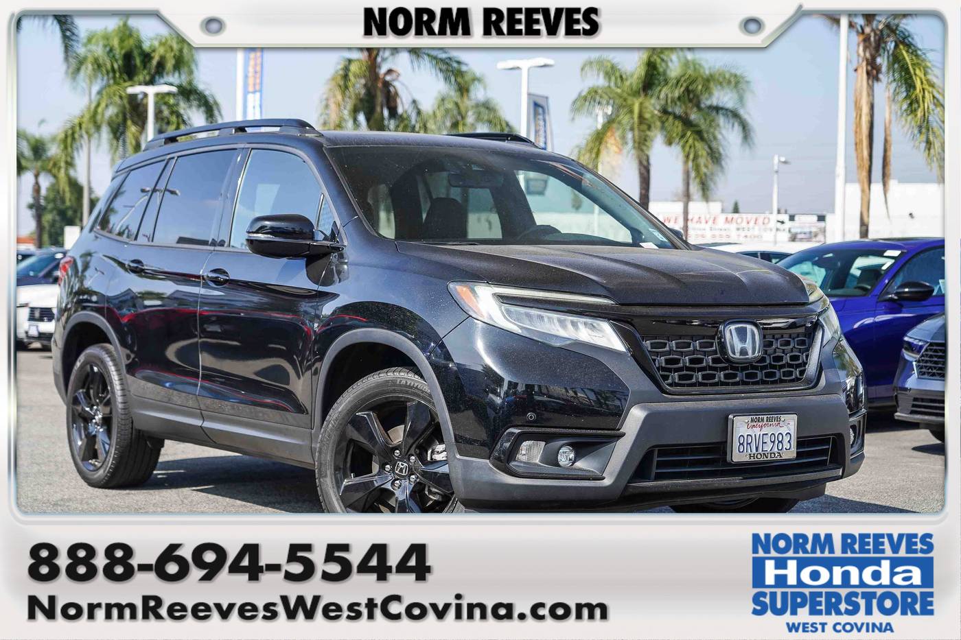 2019 Honda Passport Elite — SUV — 66,696 mi — West Covina, CA