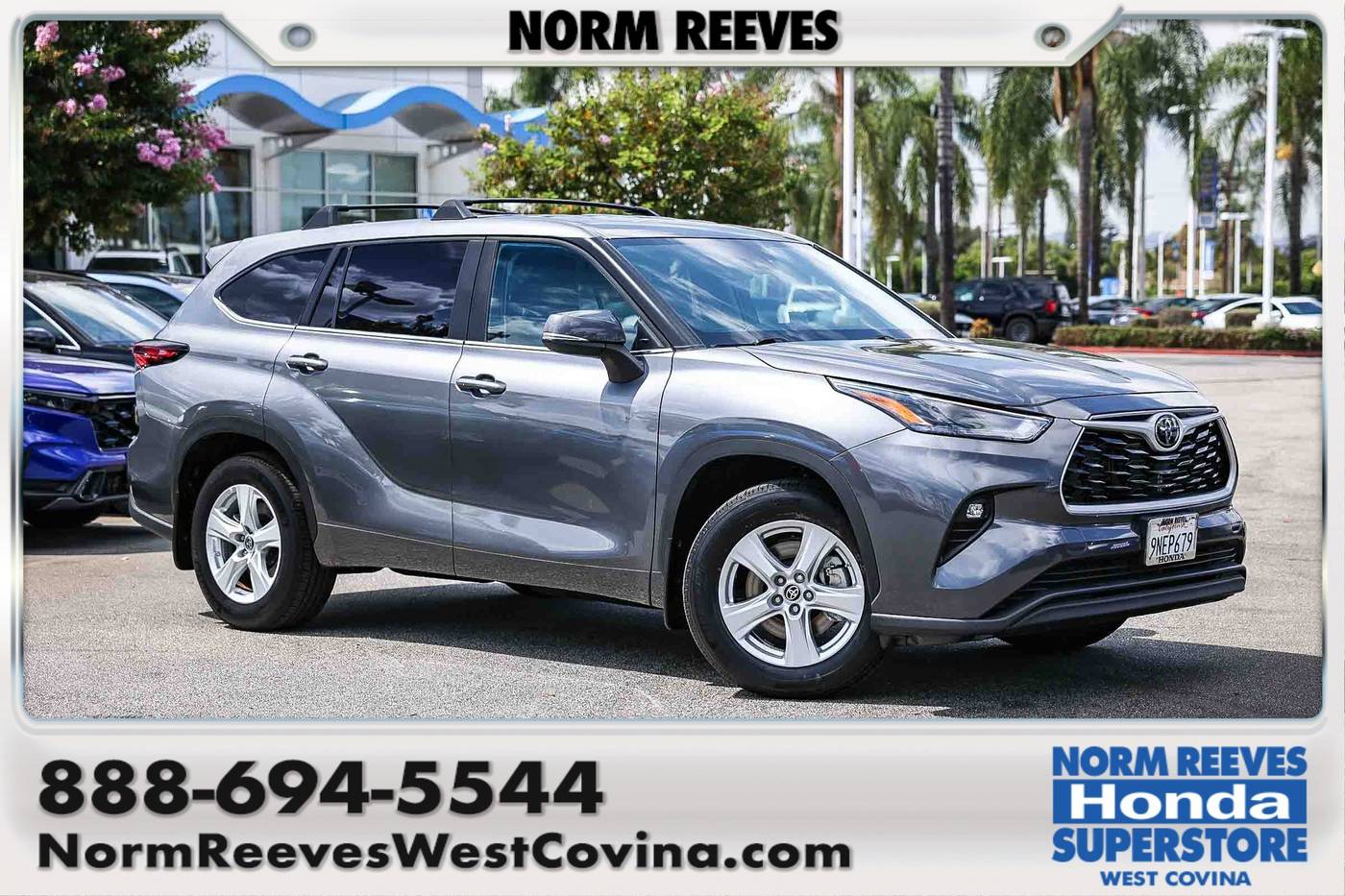 2024 Toyota Highlander LE — SUV — 9,063 mi — West Covina, CA
