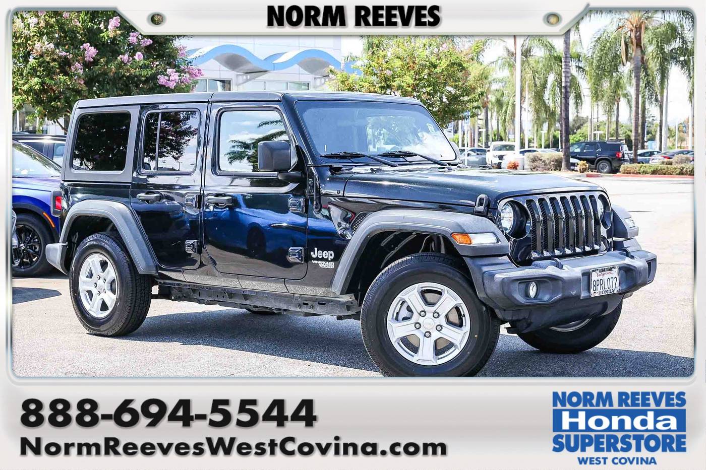 2020 Jeep Wrangler Sport S — SUV — 65,054 mi — West Covina, CA