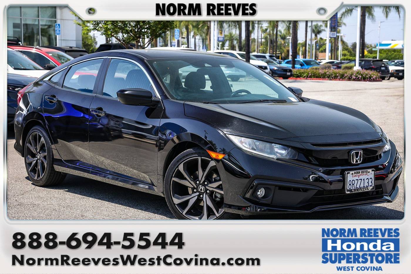2020 Honda Civic Sport — Sedan — 83,423 mi — West Covina, CA