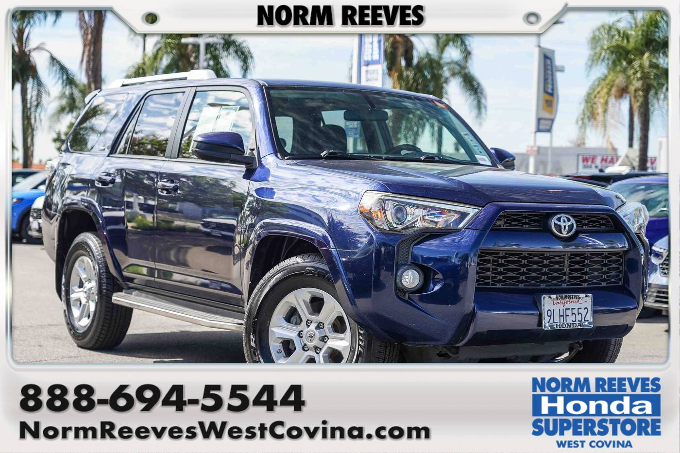 2018 Toyota 4Runner SR5 — SUV — 109,975 mi — West Covina, CA