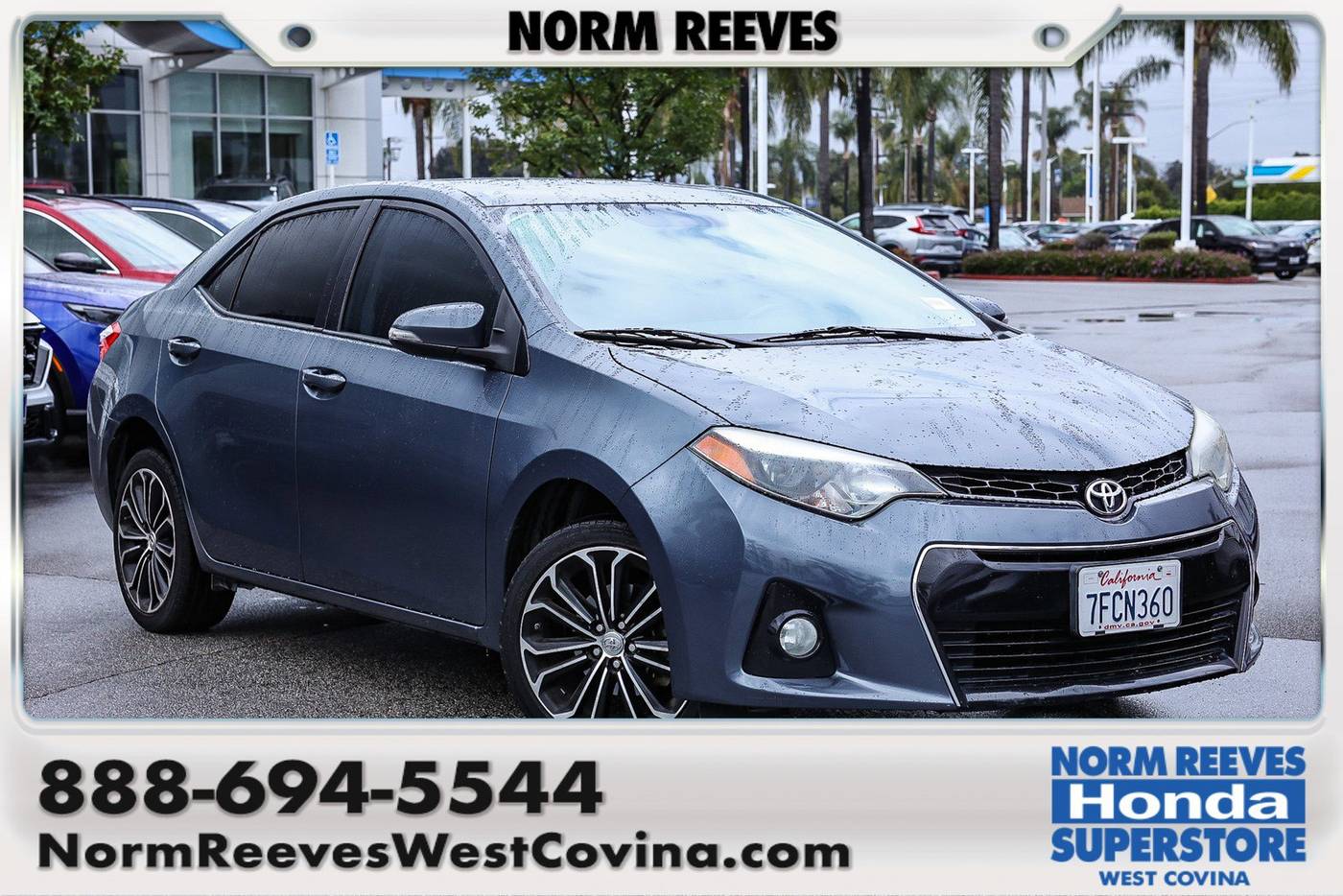 2014 Toyota Corolla LE Premium — Sedan — 100,840 mi — West Covina, CA