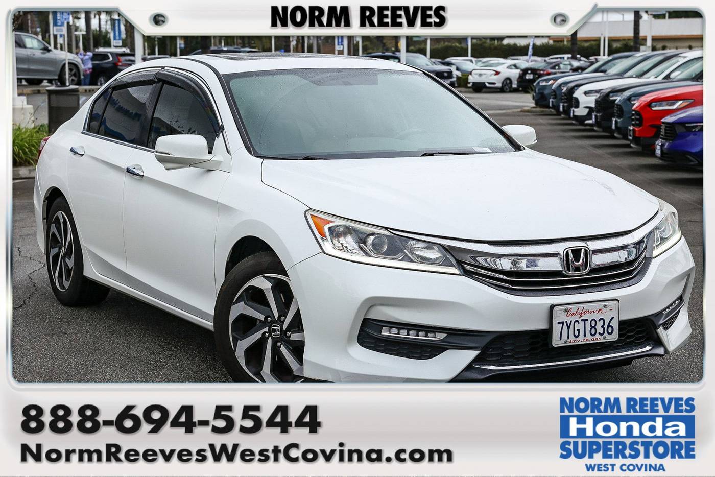 2017 Honda Accord EX-L — Sedan — 74,280 mi — West Covina, CA