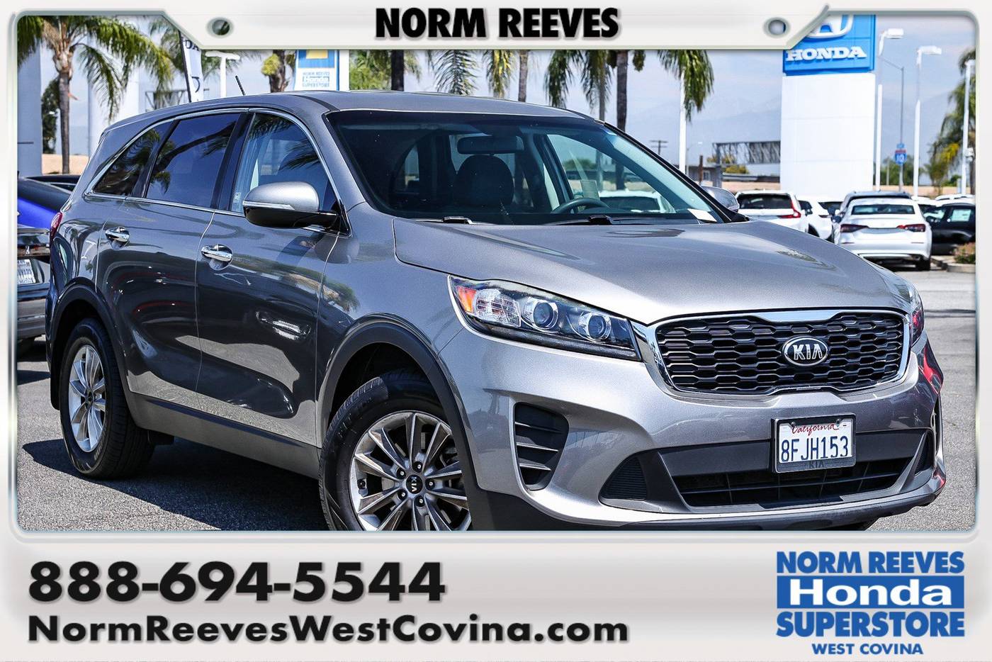 2019 Kia Sorento LX — SUV — 87,298 mi — West Covina, CA