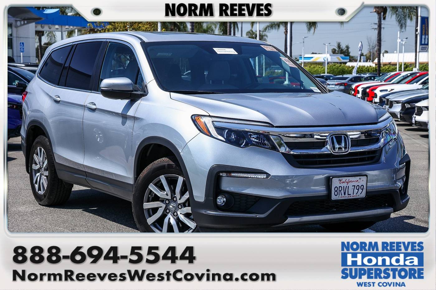 2020 Honda Pilot EX-L — SUV — 49,236 mi — West Covina, CA