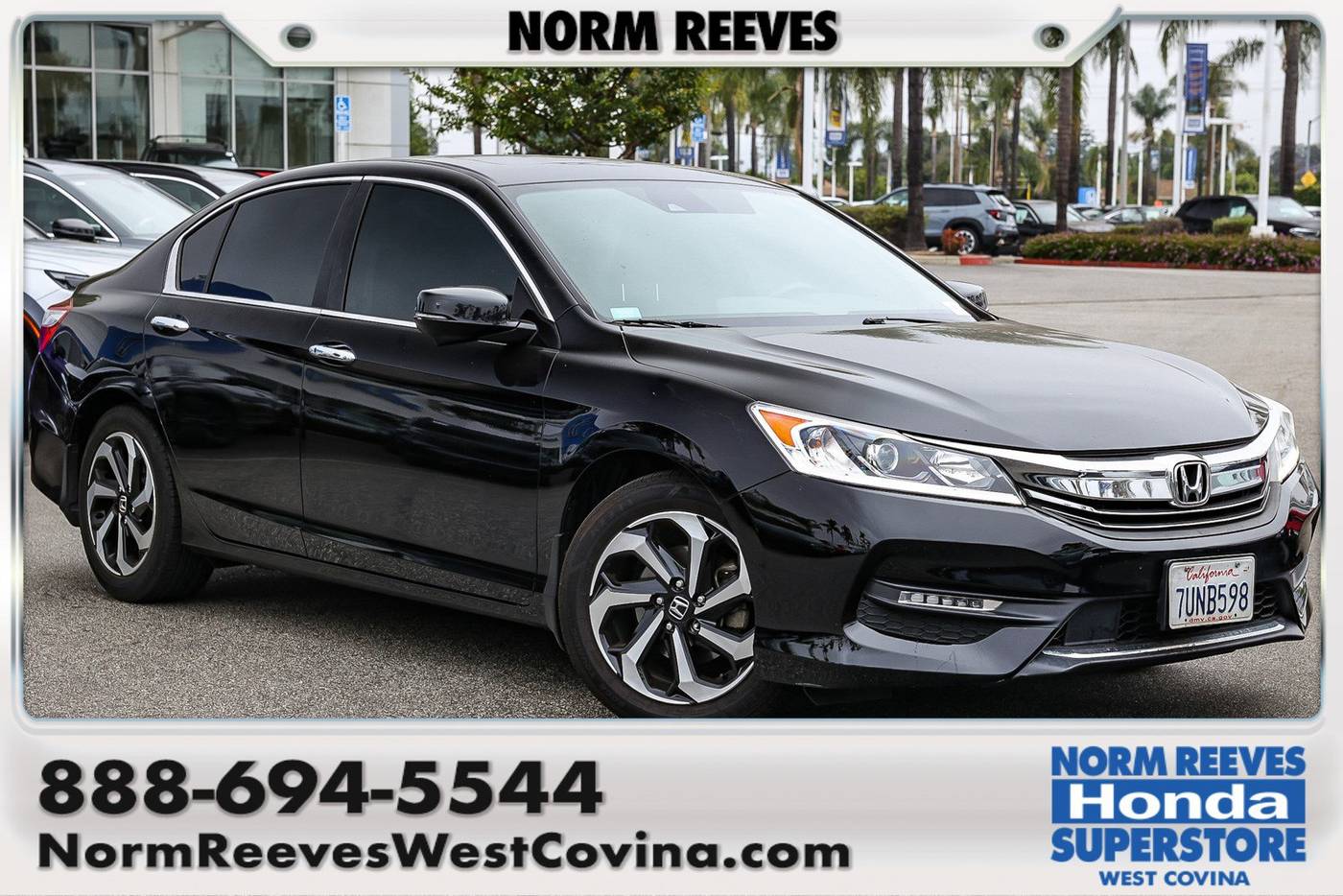 2016 Honda Accord EX — Sedan — 86,137 mi — West Covina, CA