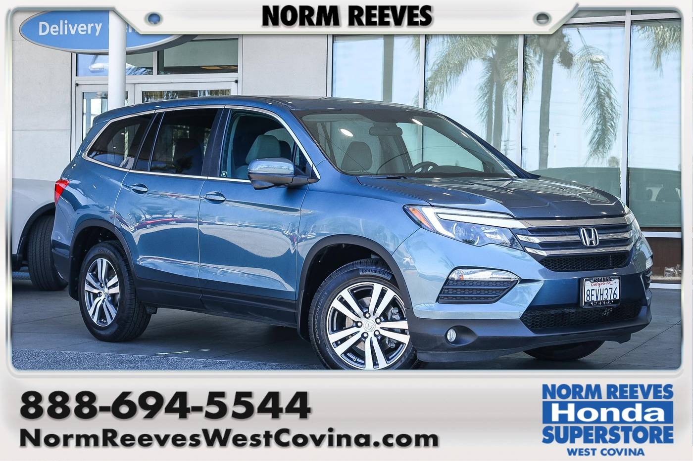 2018 Honda Pilot EX — SUV — 93,062 mi — West Covina, CA