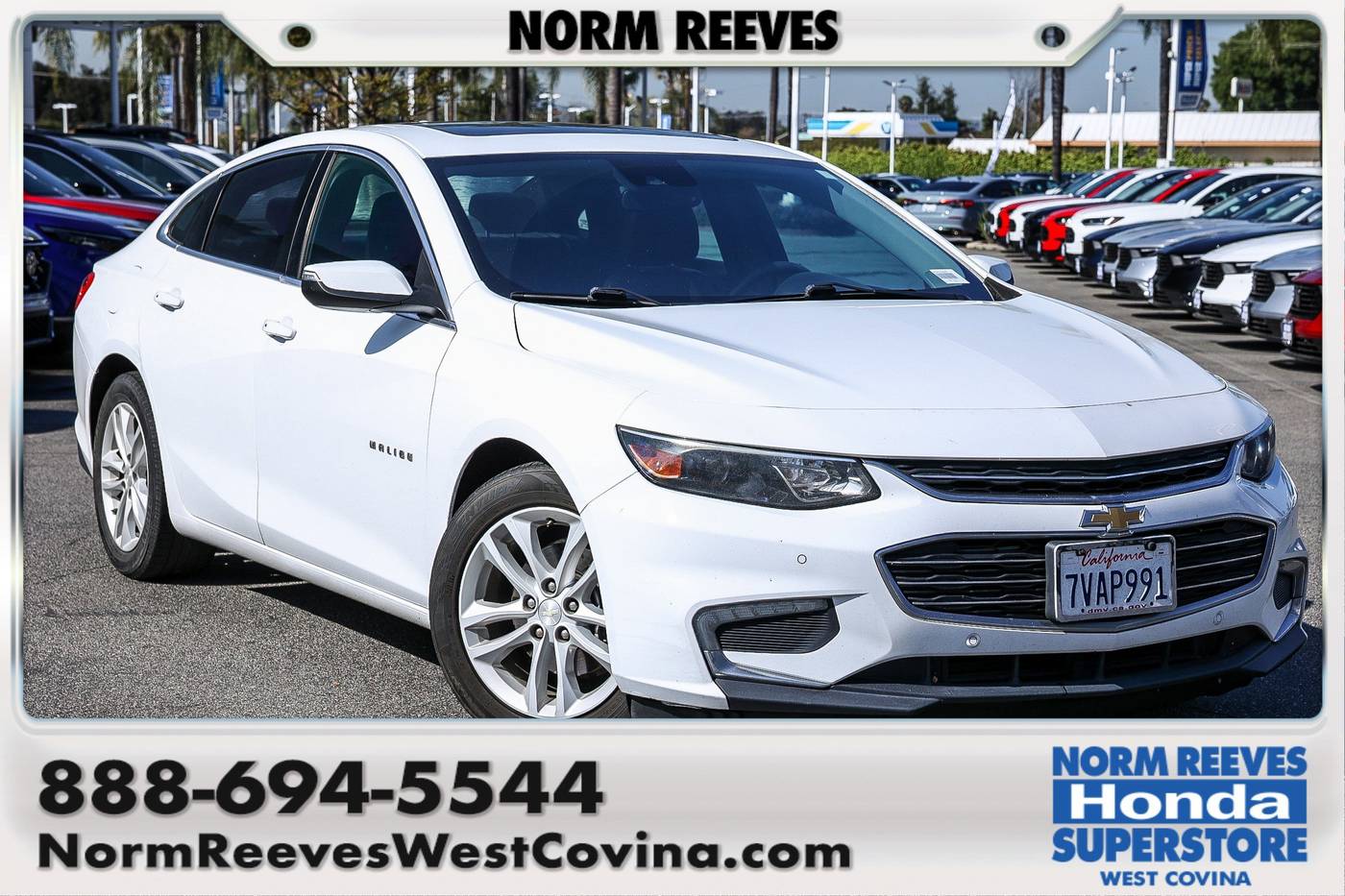 2016 Chevrolet Malibu Hybrid — Sedan — 178,841 mi — West Covina, CA